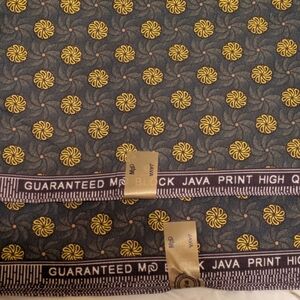 Indonesian fabric, bought in South Africa